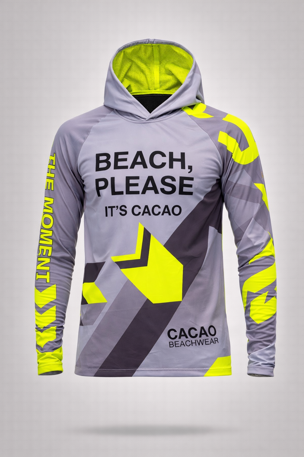 Solar Vibes men’s rashguard CACAO Beachwear™️ with UV Protection
