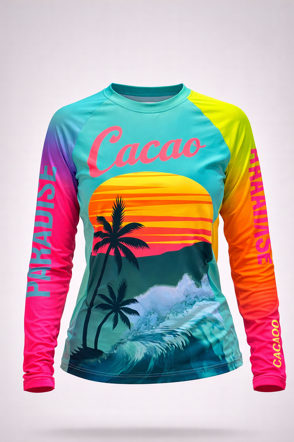 Sea Breeze women’s rashguard CACAO Beachwear™️ with UV Protection