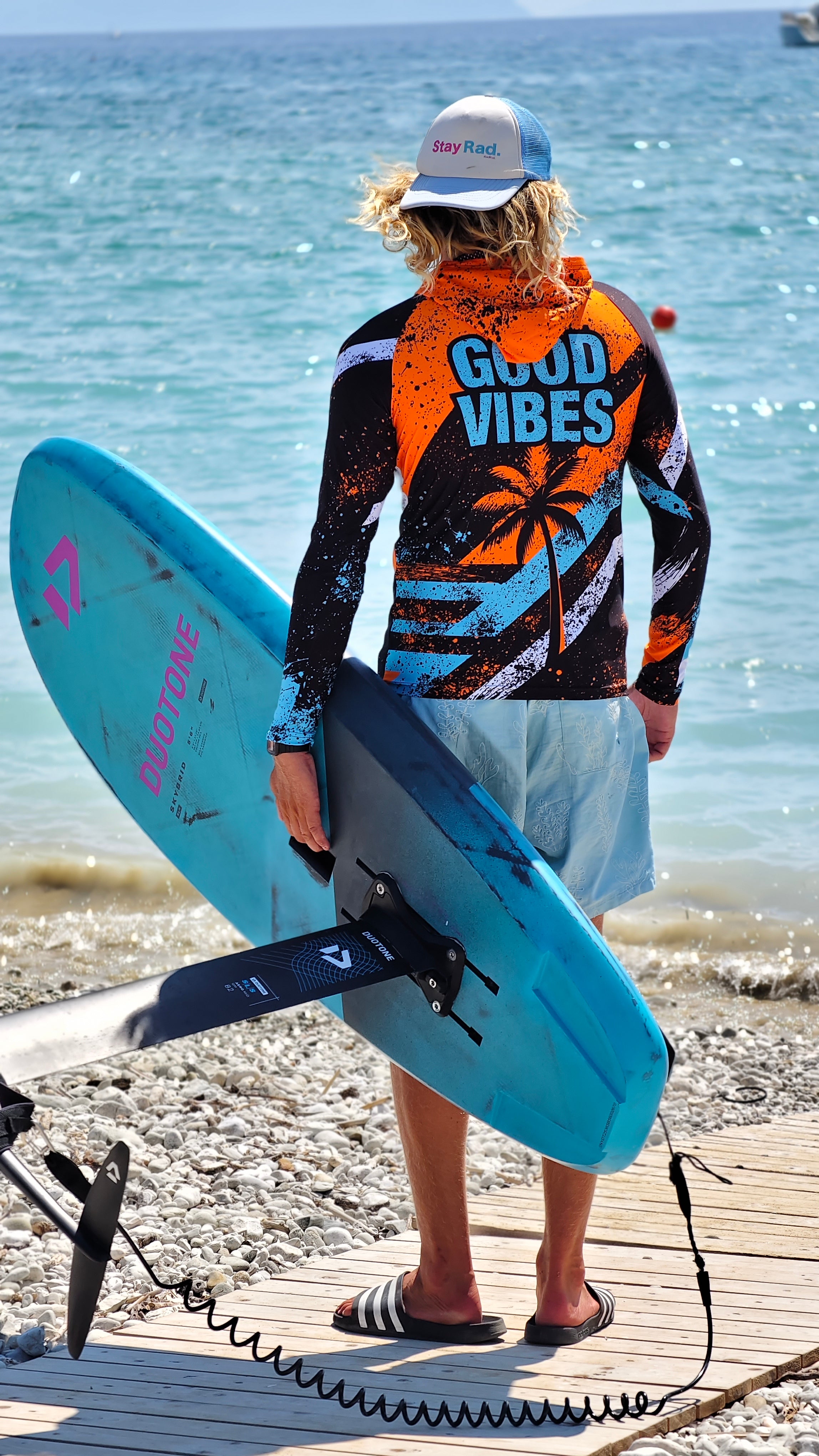 Blue Spirit men’s rashguard CACAO Beachwear™️ with UV Protection