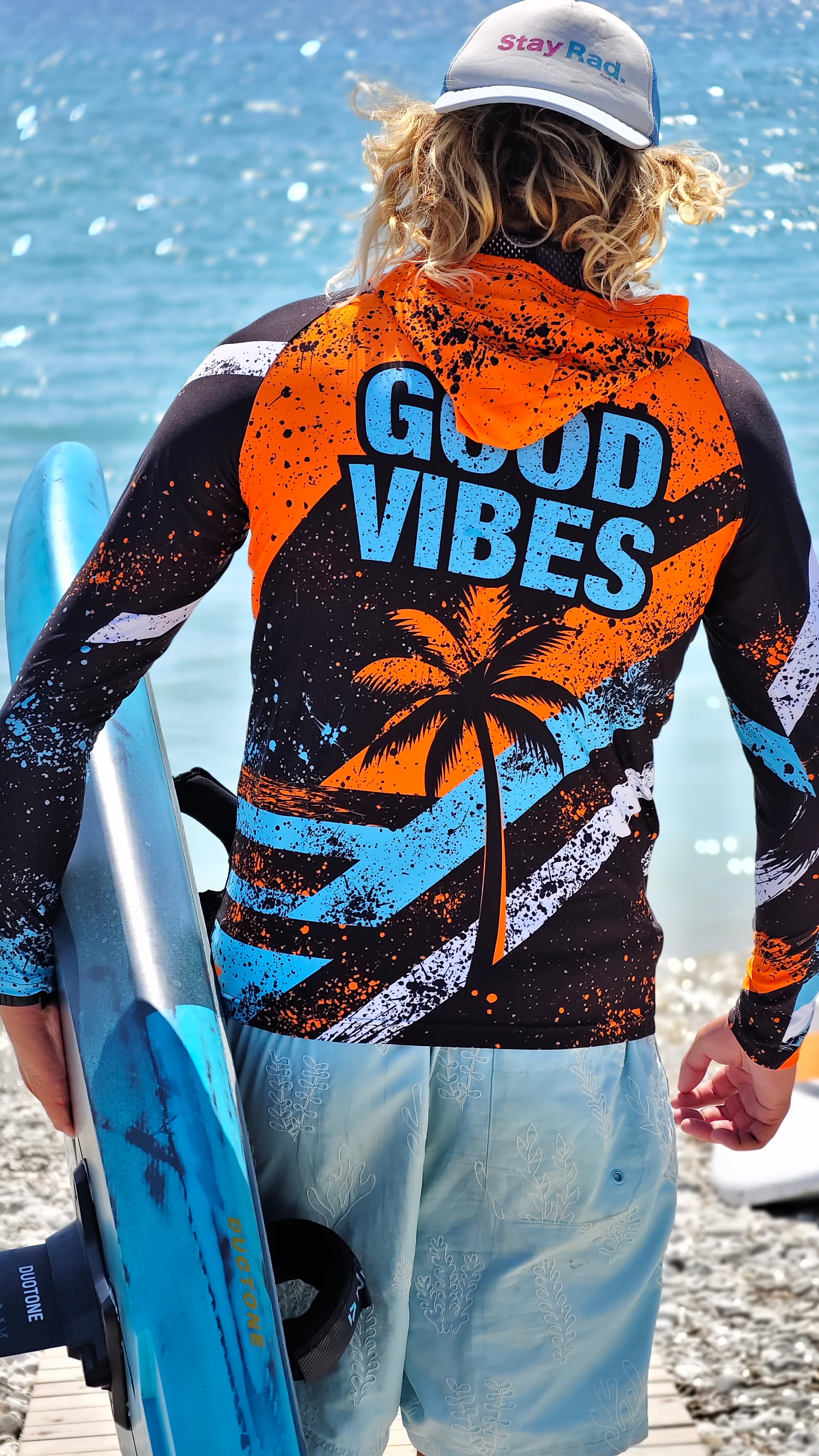 Blue Spirit men’s rashguard CACAO Beachwear™️ with UV Protection