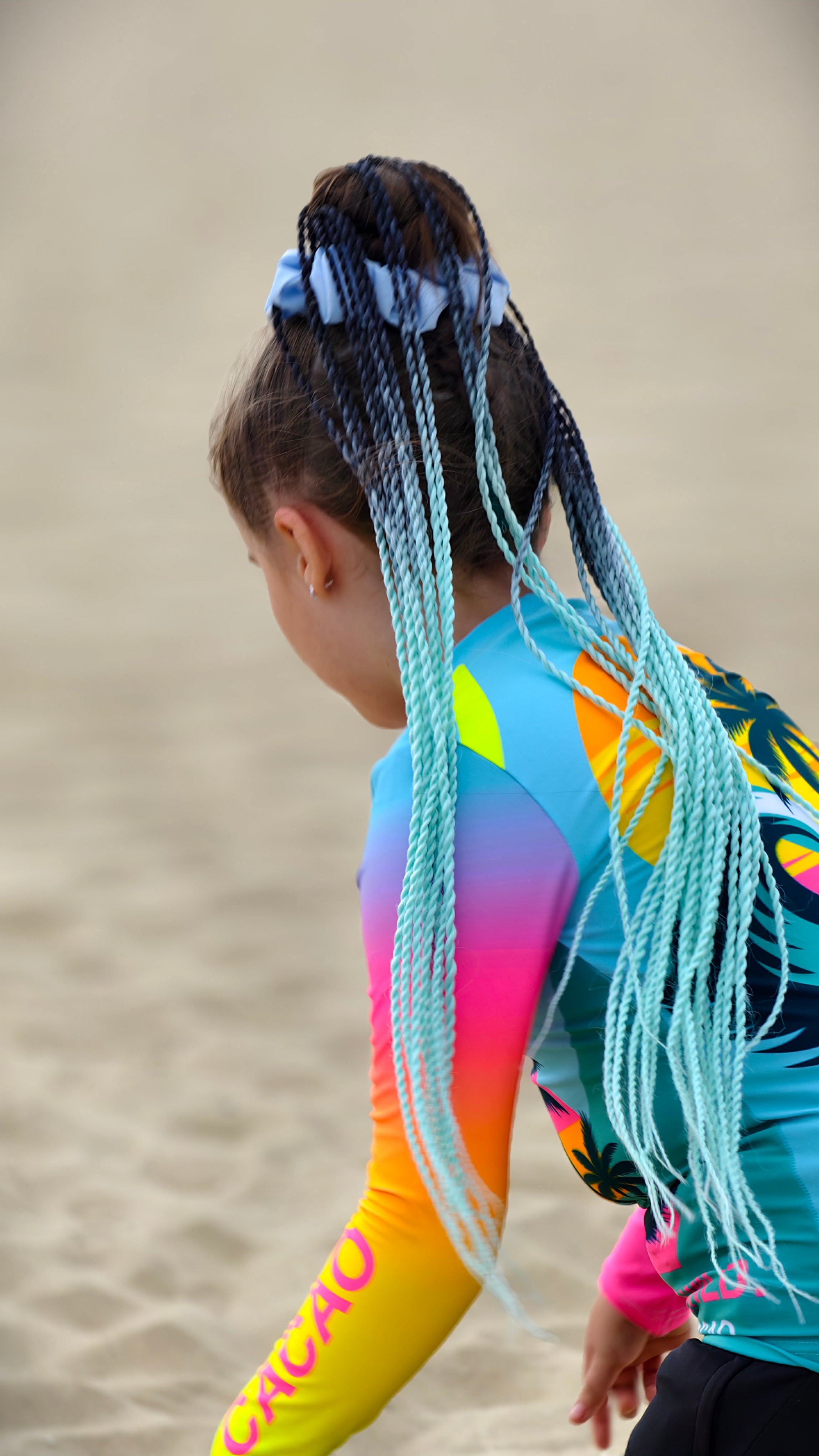 Ocean Joy children’s rashguard CACAO Beachwear™️ with UV Protection