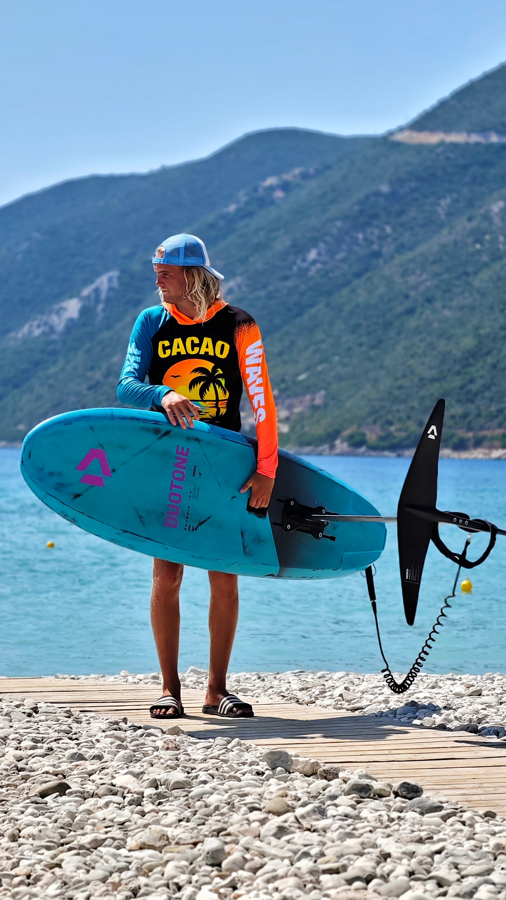 Reef men’s rashguard CACAO Beachwear™️ with UV Protection