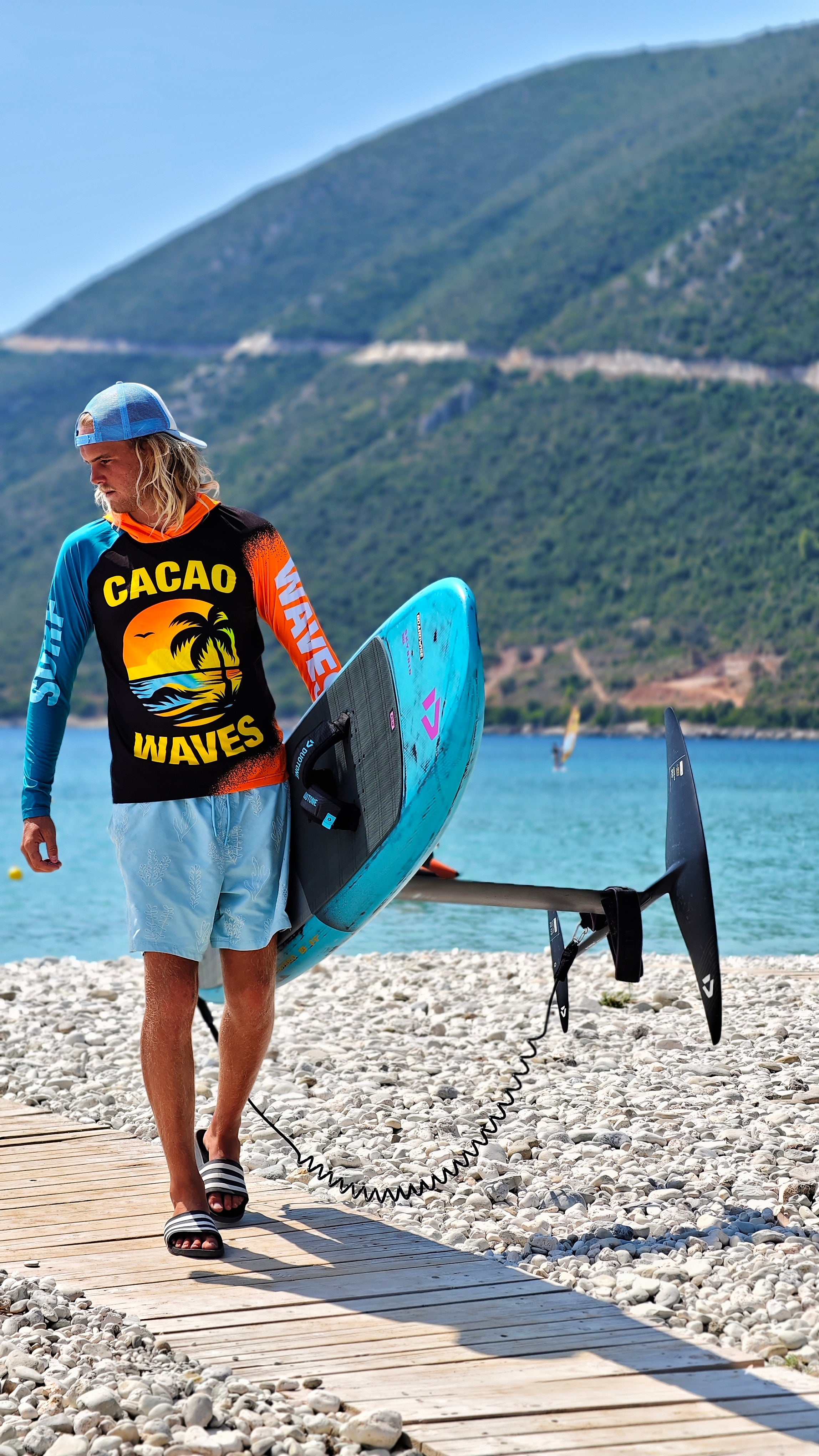 Reef men’s rashguard CACAO Beachwear™️ with UV Protection