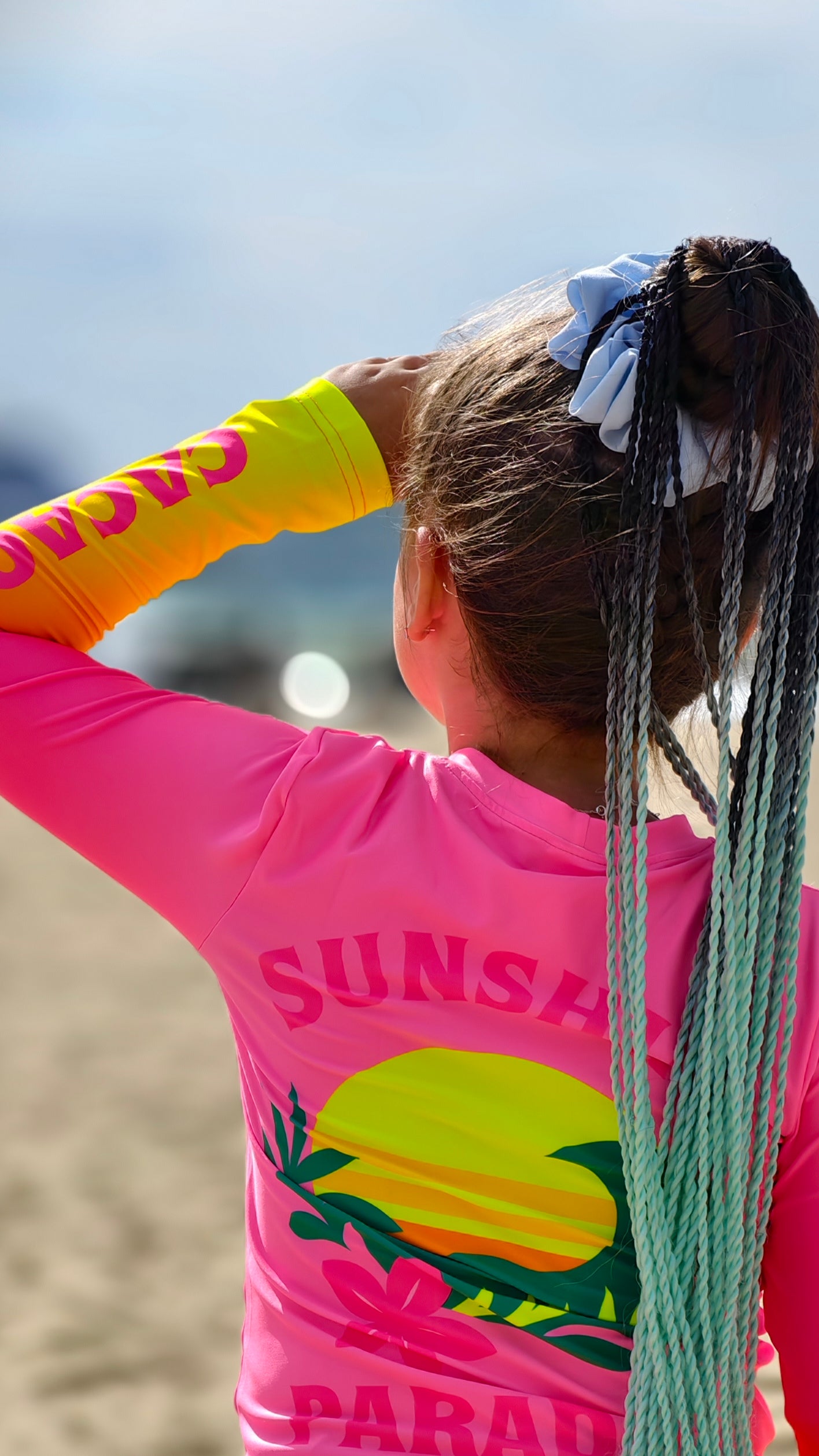 Sunshine children’s rashguard CACAO Beachwear™️ with UV Protection