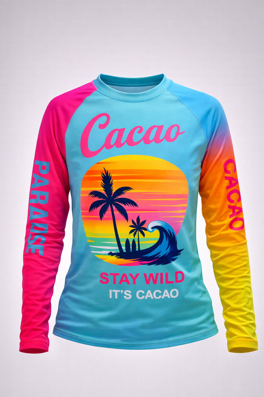 Ocean Joy children’s rashguard CACAO Beachwear™️ with UV Protection
